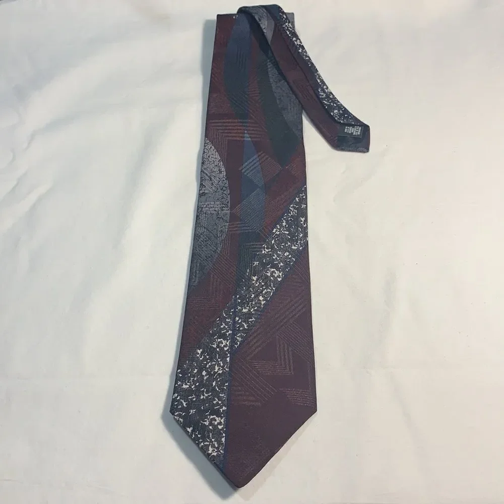3for$20 town craft tie red gray